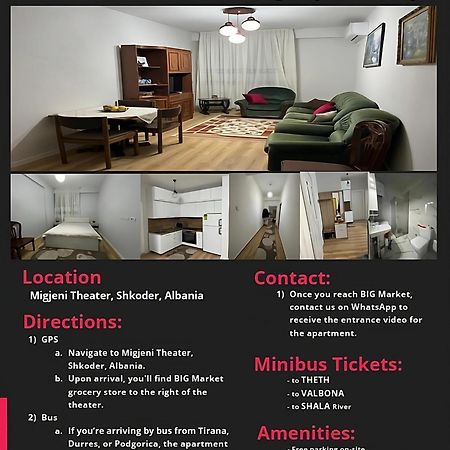 Sala Apartment Shkodër Exteriér fotografie